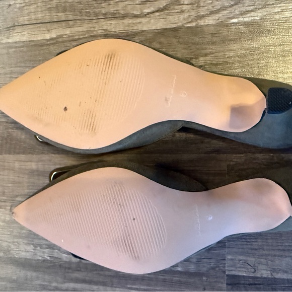 Leixinsenfa Suede green kitten heels - Picture 8 of 8